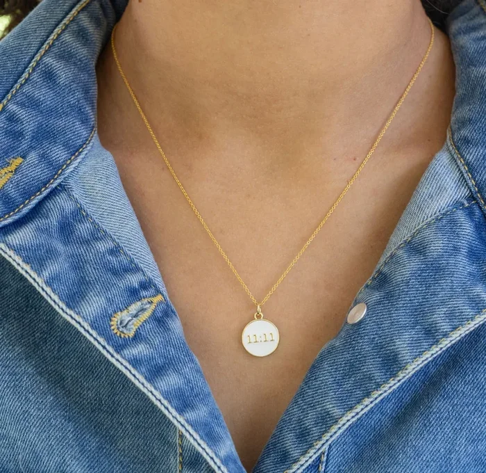 11:11 Good Luck Charm Necklace