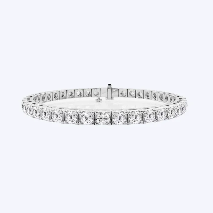 12ctw Laboratory-Grown Diamond Tennis Bracelet