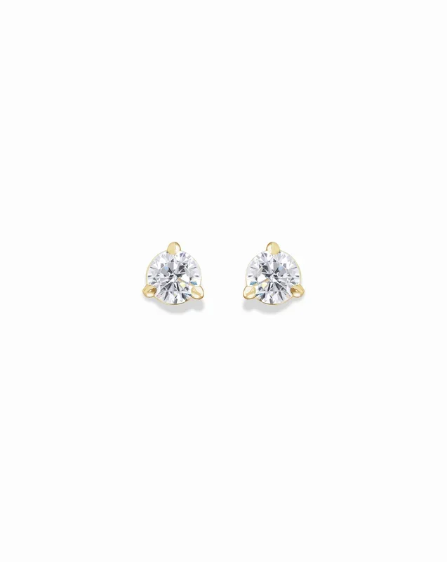 14k Diamond Stud Earrings