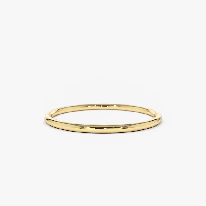 14K Gold 1.2 mm Wedding Band