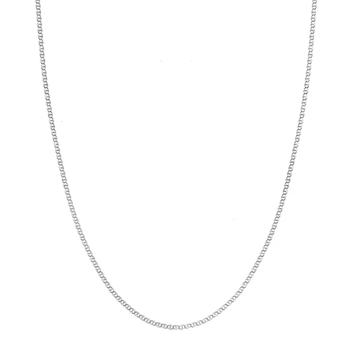 14k Gold Flat Mariner Chain 18″