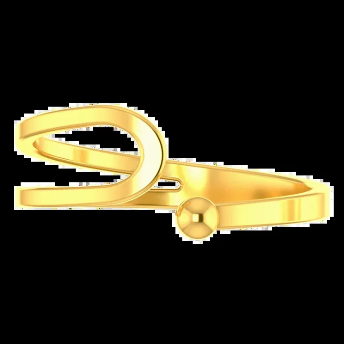 14k Gold Thumb Ring For Women Minimal And Lightweight From Pc Chandra