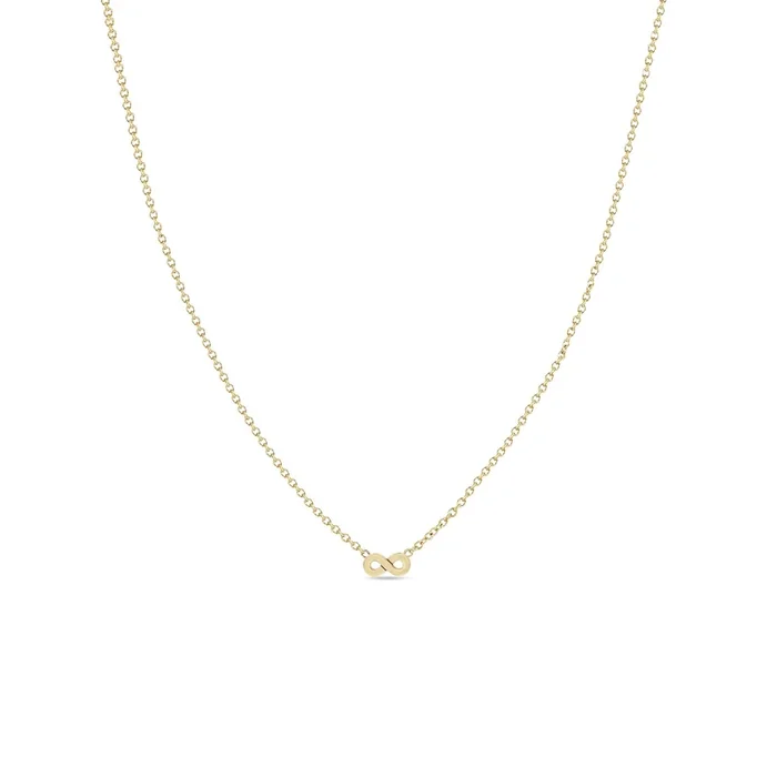 14k Itty Bitty Infinity Necklace
