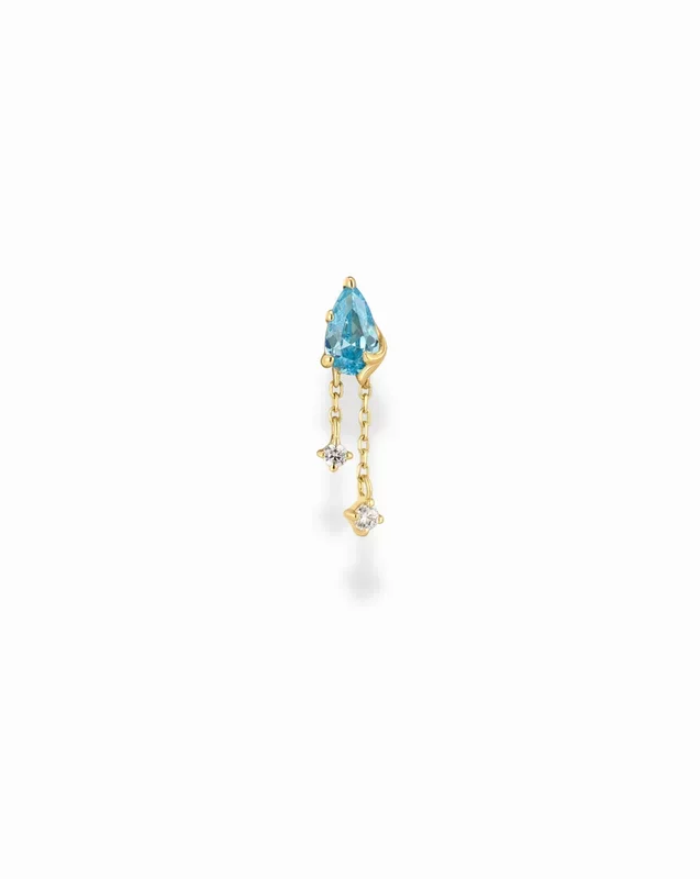 14k Levitating Stud