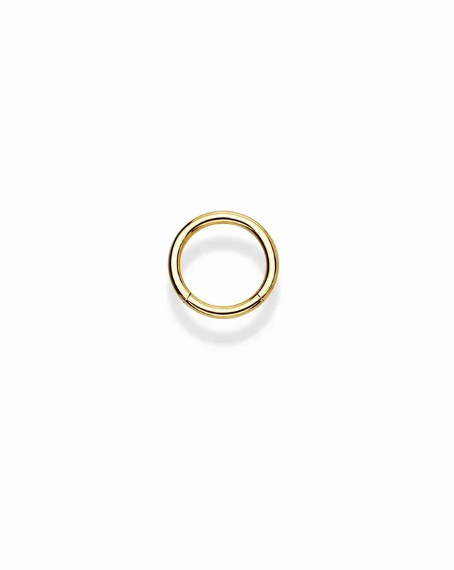 14k Smooth Hoop