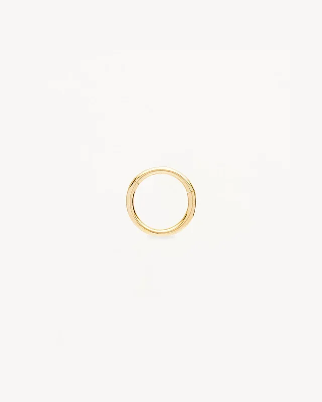 14k Solid Gold Purity Daith Cartilage Earring