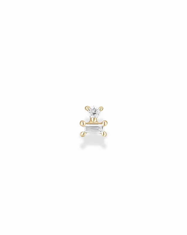 14k Uptown Girl Stud