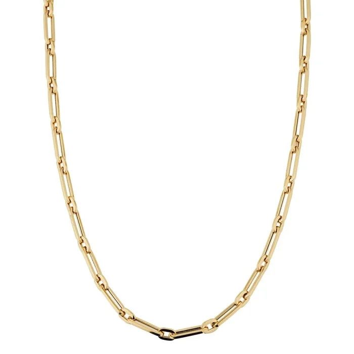 14KT Yellow Gold 20-inch 3.8MM Paperclip Chain