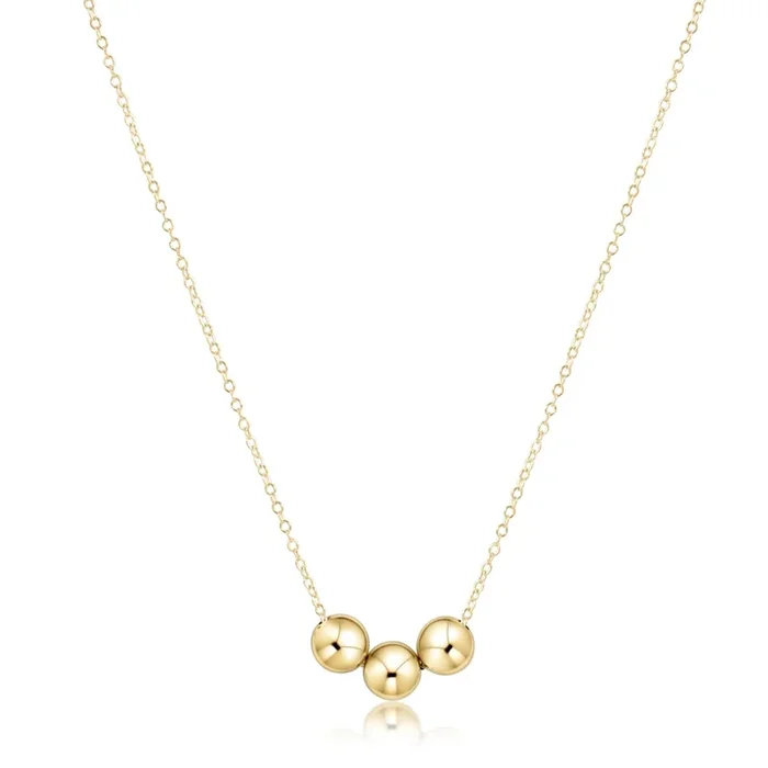 16″ Necklace Gold – Joy 6mm