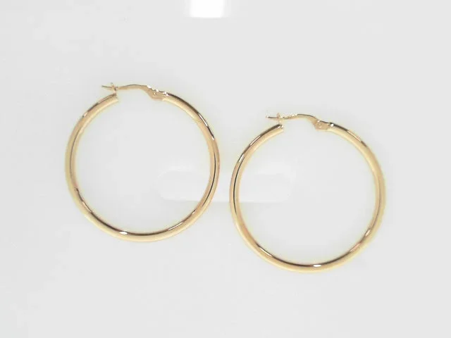18K DESIGNER GOLD THE PERFECT HOOP® MEDIUM EARRINGS