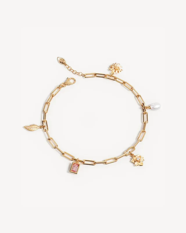 18k Gold Vermeil Bloom With Grace Bracelet