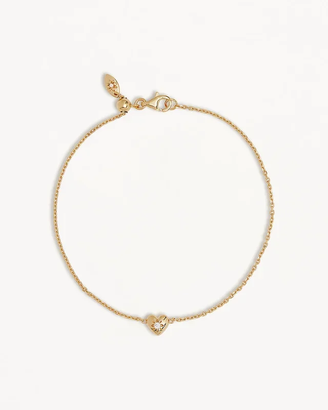 18k Gold Vermeil Blooming Hearts Bracelet