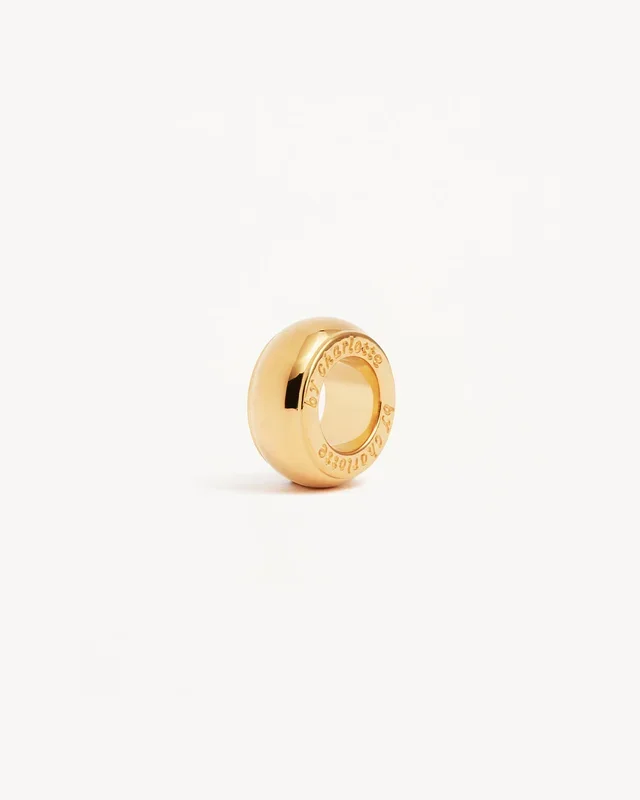 18k Gold Vermeil Find Stillness Petal Charm