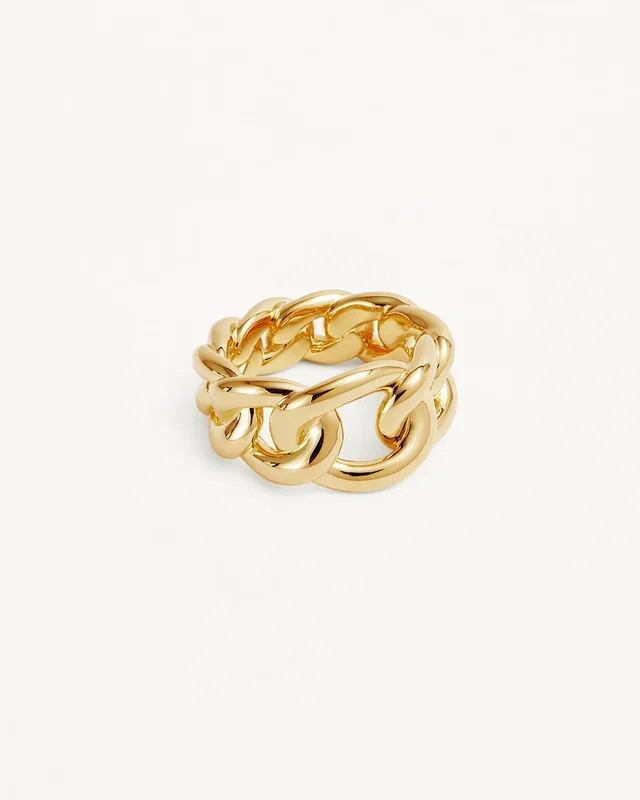 18k Gold Vermeil Strength Ring