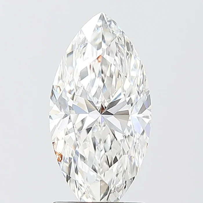 2.01 Carat Marquise Shaped, Excellent Cut, E Color, VVS2 Clarity, IGI Certified Lab Grown Diamond