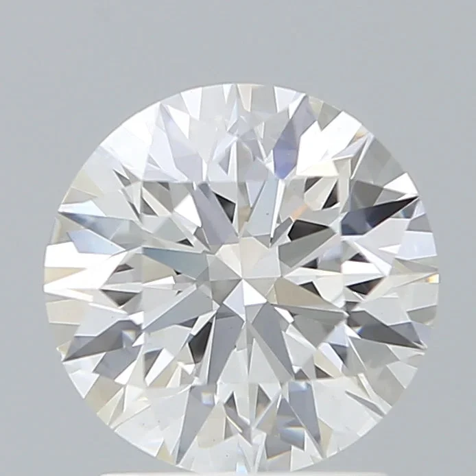 2.03 Carat Round Shaped, Excellent Cut, E Color, VVS2 Clarity, IGI Certified Lab Grown Diamond