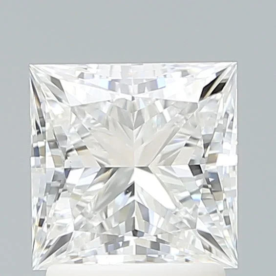 2.04 Carat Princess Shaped, Very Good Cut, D Color, VS1 Clarity, IGI Certified Lab Grown Diamond