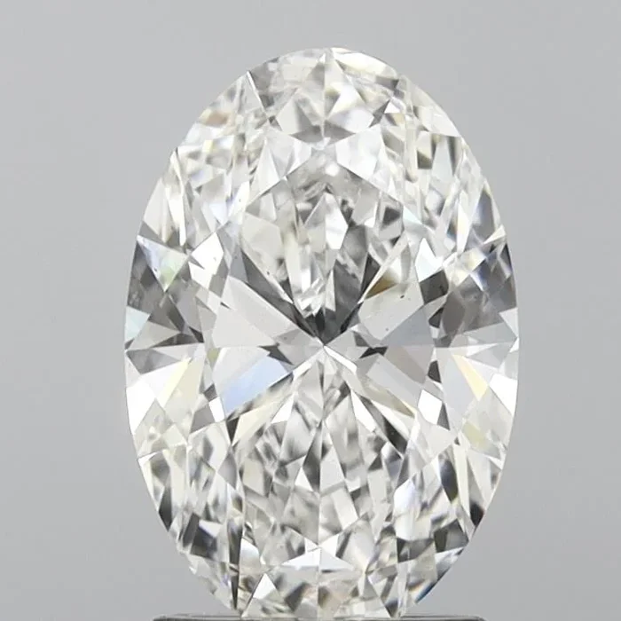2.06 carat E-VS2 Oval Cut Lab Grown Diamond