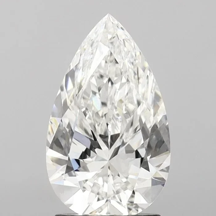 2.09 carat E-VS1 Pear Cut Lab Grown Diamond