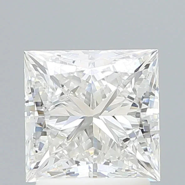2.09 Carat Princess Shaped, Very Good Cut, D Color, VVS2 Clarity, IGI Certified Lab Grown Diamond