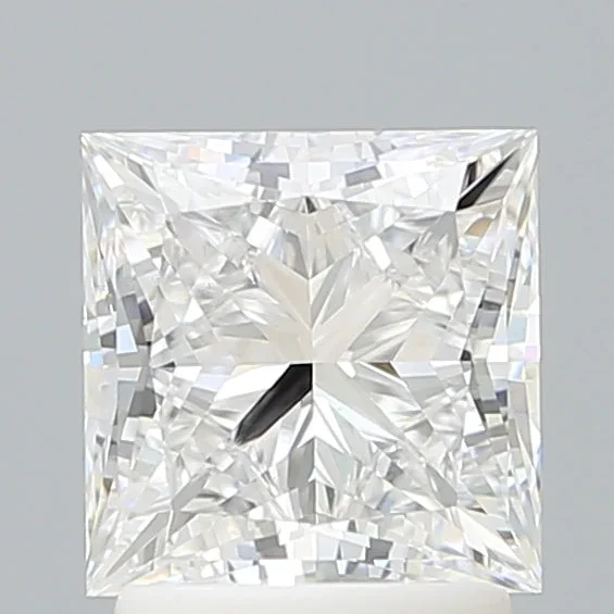 2.10 Carat Princess Shaped, Very Good Cut, D Color, VS1 Clarity, IGI Certified Lab Grown Diamond