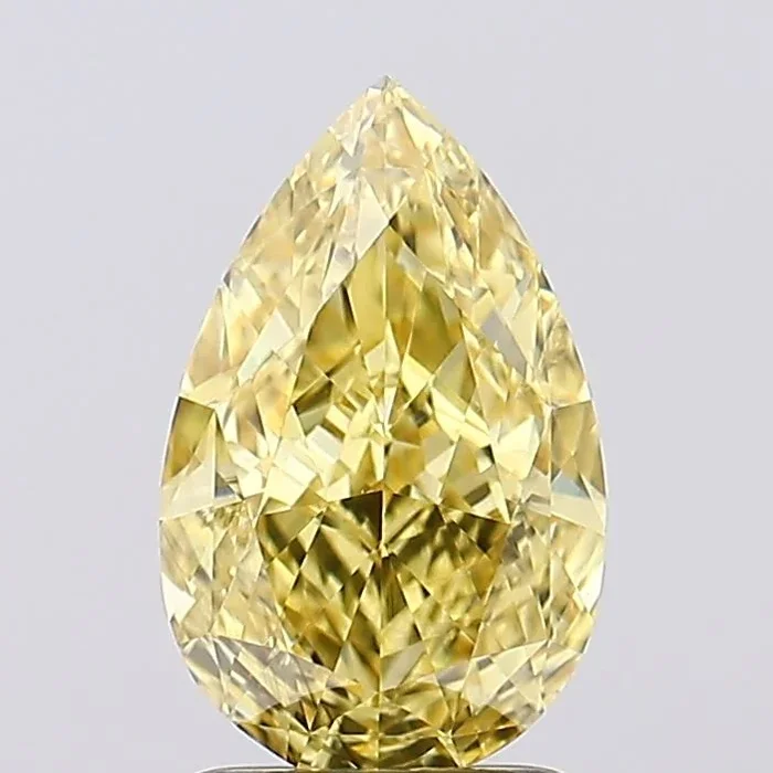 2.12 Carat Pear Shaped, Ideal Cut, SI1 Clarity, IGI Certified Lab Grown Diamond