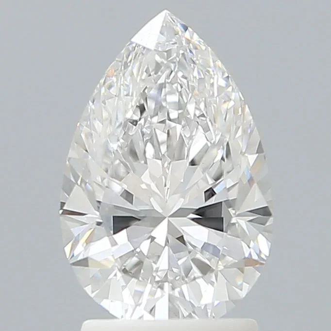 2.13 Carat Pear Shaped, Very Good Cut, D Color, VVS2 Clarity, IGI Certified Lab Grown Diamond