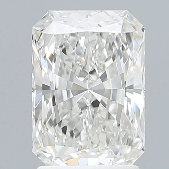 2.14 Carat Radiant Shaped, Very Good Cut, E Color, VVS2 Clarity, IGI Certified Lab Grown Diamond