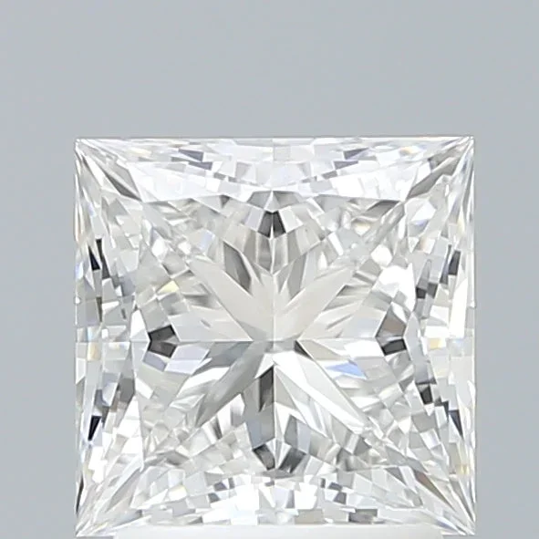 2.19 Carat Princess Shaped, Very Good Cut, E Color, VVS2 Clarity, IGI Certified Lab Grown Diamond