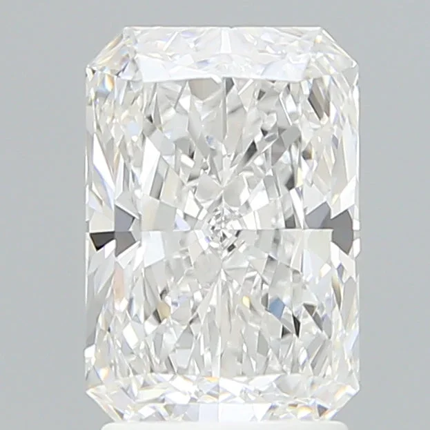 2.40 Carat Radiant Shaped, Very Good Cut, D Color, VVS2 Clarity, IGI Certified Lab Grown Diamond