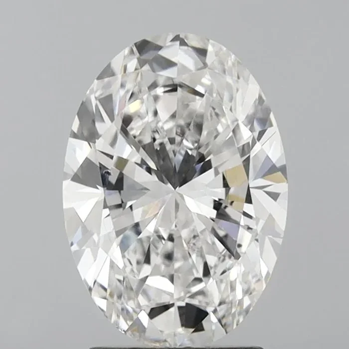 2.51 carat E-VS2 Oval Cut Lab Grown Diamond