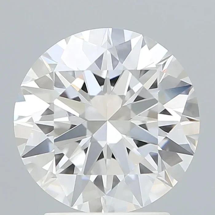 2.57 Carat Round Shaped, Excellent Cut, E Color, VVS2 Clarity, IGI Certified Lab Grown Diamond