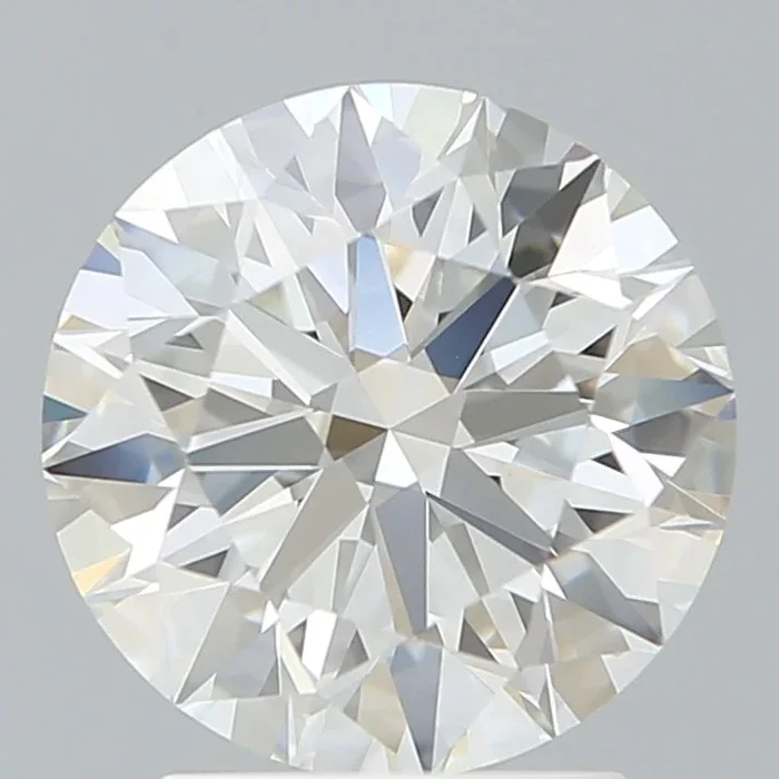 2.69 Carat Round Shaped, Ideal Cut, F Color, VVS2 Clarity, IGI Certified Lab Grown Diamond