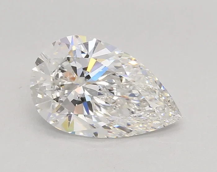 2.73 Carat Pear Shaped, Ideal Cut, E Color, VVS2 Clarity, IGI Certified Lab Grown Diamond
