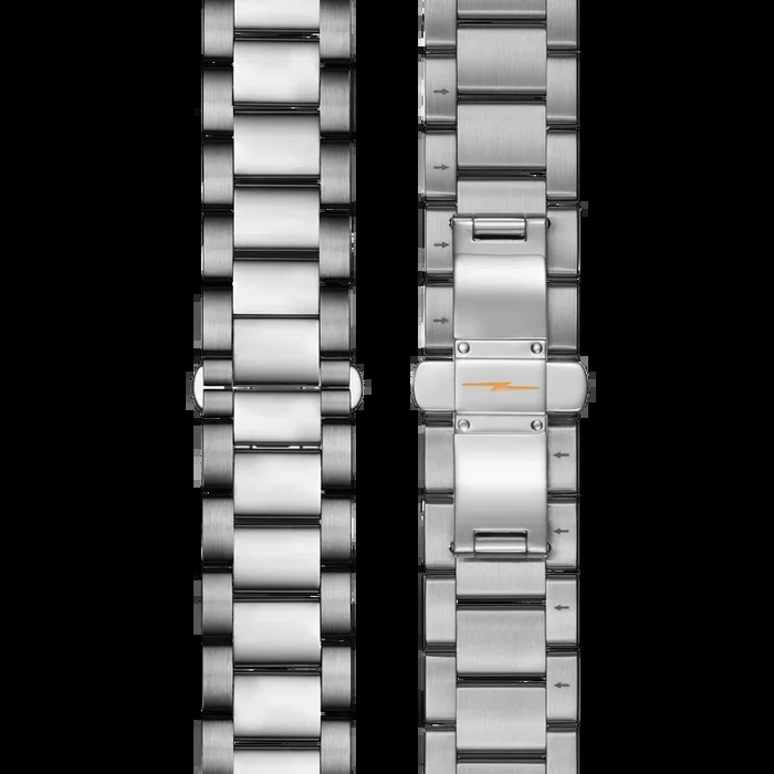 20mm Stainless Steel 3-Link Bracelet – Stainless Steel