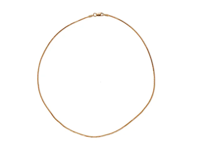 22Kt Gold Wheat Chain Bracelet