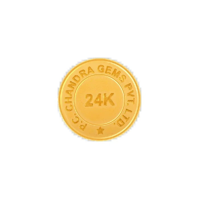 24k (995) 5 Gm Sai Baba Yellow Gold Coin