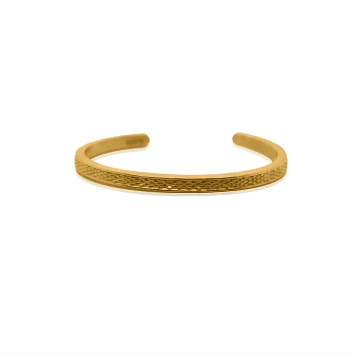 24Kt Gold Embellished Bangle