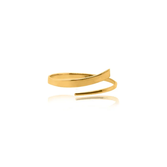 24Kt Gold Eternal Twist Bangle