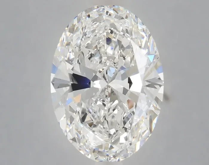 3.00 Carat Oval Shaped, Excellent Cut, D Color, VS1 Clarity, IGI Certified Lab Grown Diamond