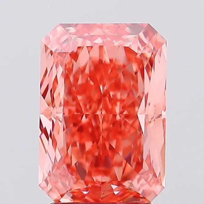 3.00 Carat Radiant Shaped, Ideal Cut, VS1 Clarity, IGI Certified Lab Grown Diamond