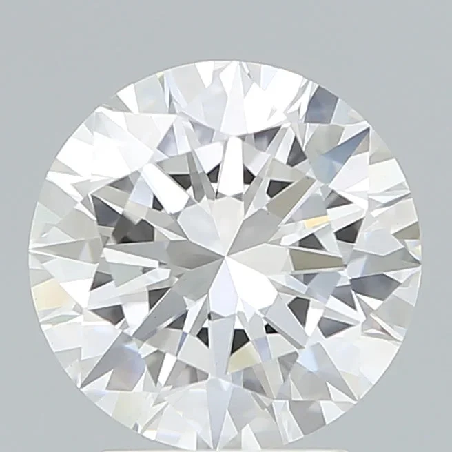 3.02 Carat Round Shaped, Excellent Cut, E Color, VVS2 Clarity, IGI Certified Lab Grown Diamond