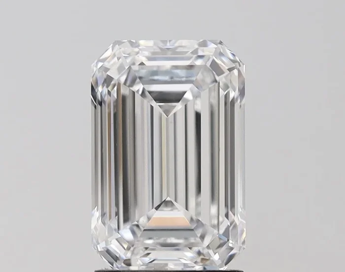 3.05 carat E-VVS2 Emerald Cut Lab Grown Diamond