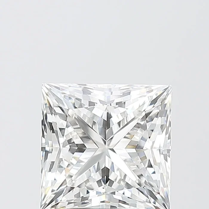 3.06 Carat Princess Shaped, Ideal Cut, E Color, VS1 Clarity, IGI Certified Lab Grown Diamond