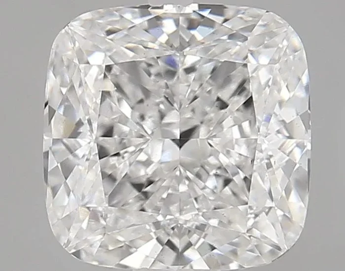 3.1 carat E-VS2 Cushion Cut Lab Grown Diamond
