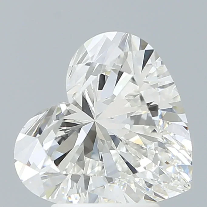 3.10 Carat Heart Shaped, Very Good Cut, E Color, VVS2 Clarity, IGI Certified Lab Grown Diamond