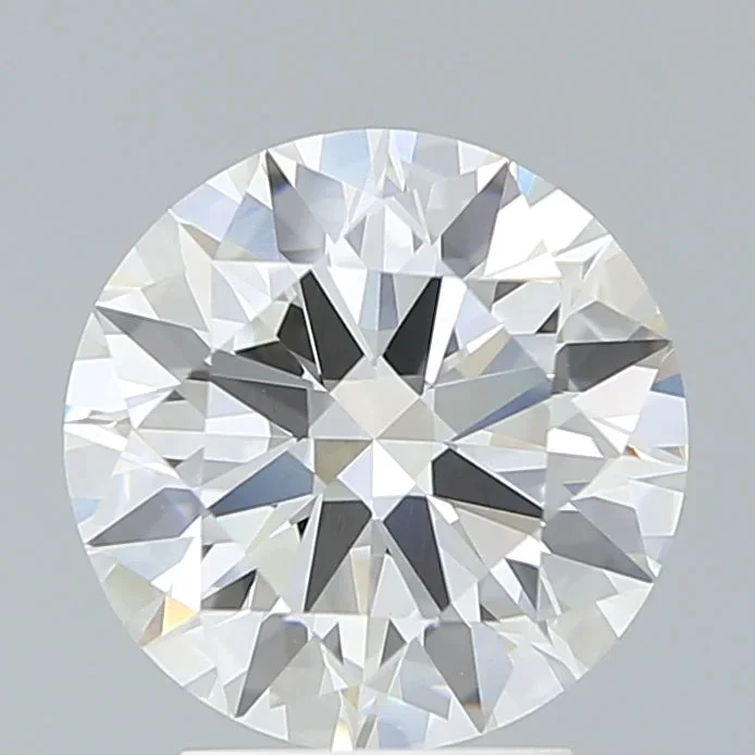 3.12 Carat Round Shaped, Ideal Cut, F Color, VVS2 Clarity, IGI Certified Lab Grown Diamond
