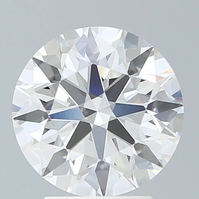 3.22 Carat Round Shaped, Ideal Cut, F Color, VS1 Clarity, IGI Certified Lab Grown Diamond