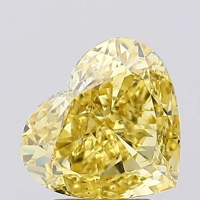 3.23 Carat Heart Shaped, Very Good Cut, SI1 Clarity, IGI Certified Lab Grown Diamond