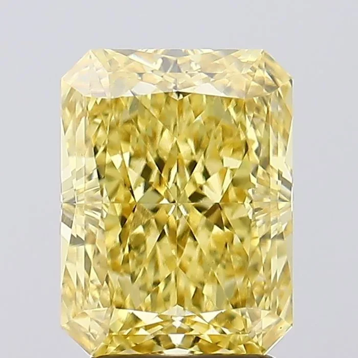 3.24 Carat Radiant Shaped, Excellent Cut, VS1 Clarity, IGI Certified Lab Grown Diamond